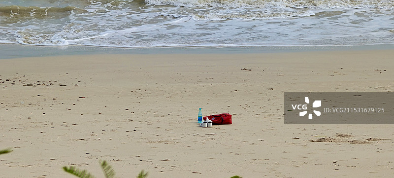 深圳桔钓沙海滩图片素材