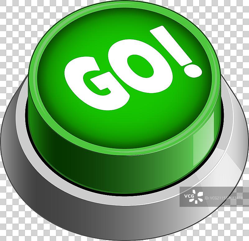 绿色按钮图片素材