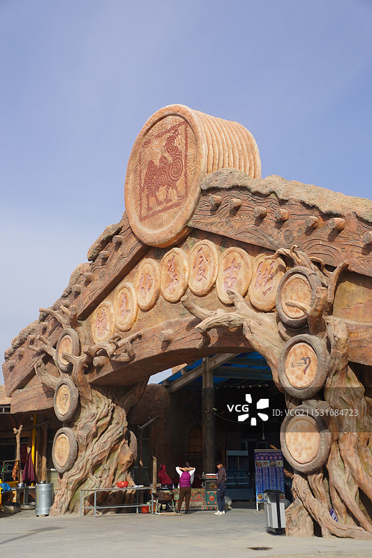 喀什达瓦昆沙漠旅游风景区图片素材