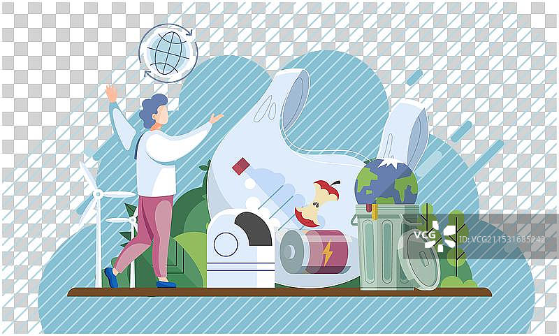 自然污染及其有害影响图片素材