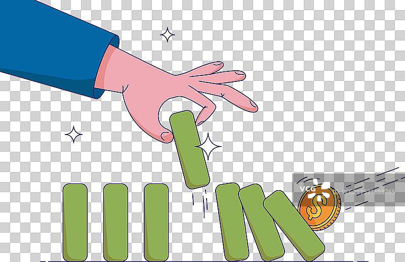 止损概念是为了避免市场崩溃的努力图片素材