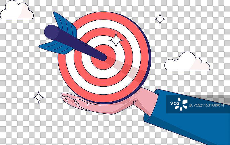 目标或目的，专注于图片素材