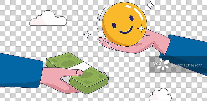 财务目标与工作生活平衡的概念金钱图片素材