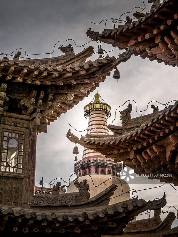 张掖山丹大佛寺旅游景区图片素材