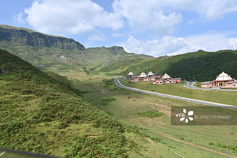 六盘水市钟山韭菜坪图片素材