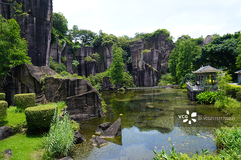广州莲花山景区图片素材