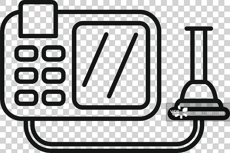 超声波机器显示带有脐带的婴儿图片素材