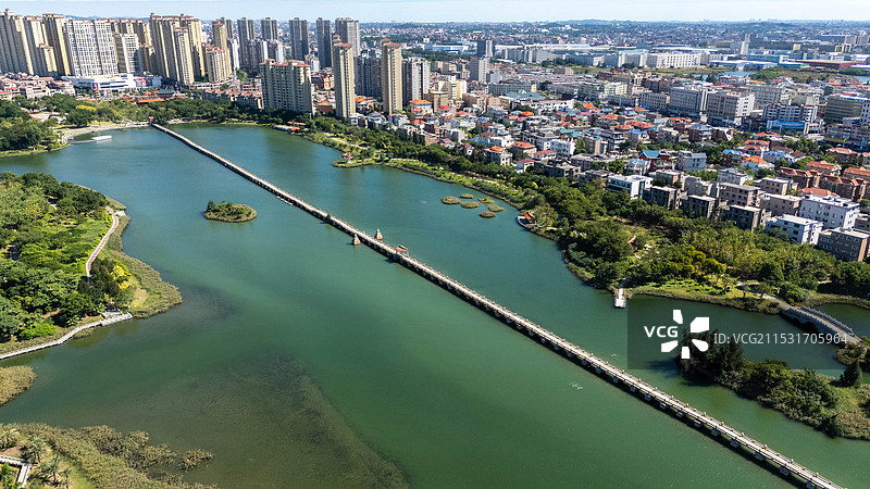 福建泉州五里桥安平桥图片素材
