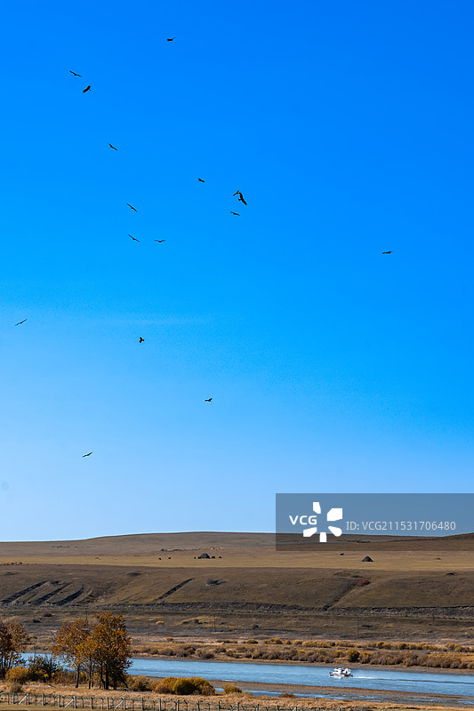 中俄边境小镇室韦图片素材