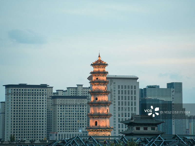 大同城墙图片素材