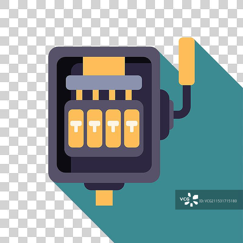 电气保险丝盒分配电力图片素材