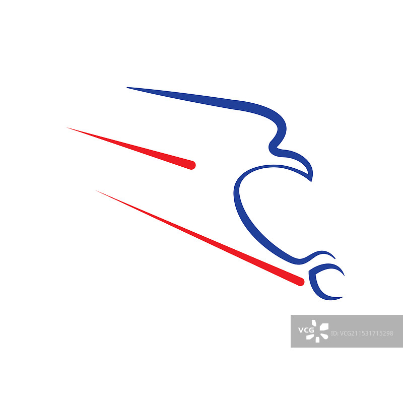 鹰图标概念设计图片素材