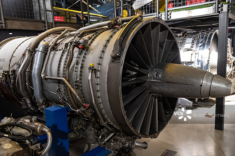 美国JT8D-17A发动机图片素材