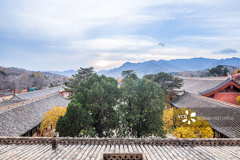 山西省忻州市五台县南禅寺图片素材