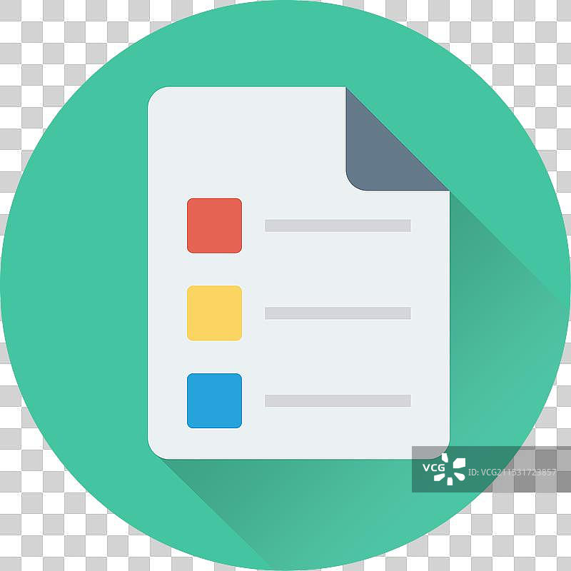 清单图标图片素材