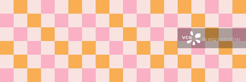 复古波西米亚风格的方格背景图片素材