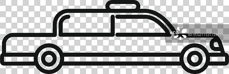 长款总统 limousine 运输图片素材