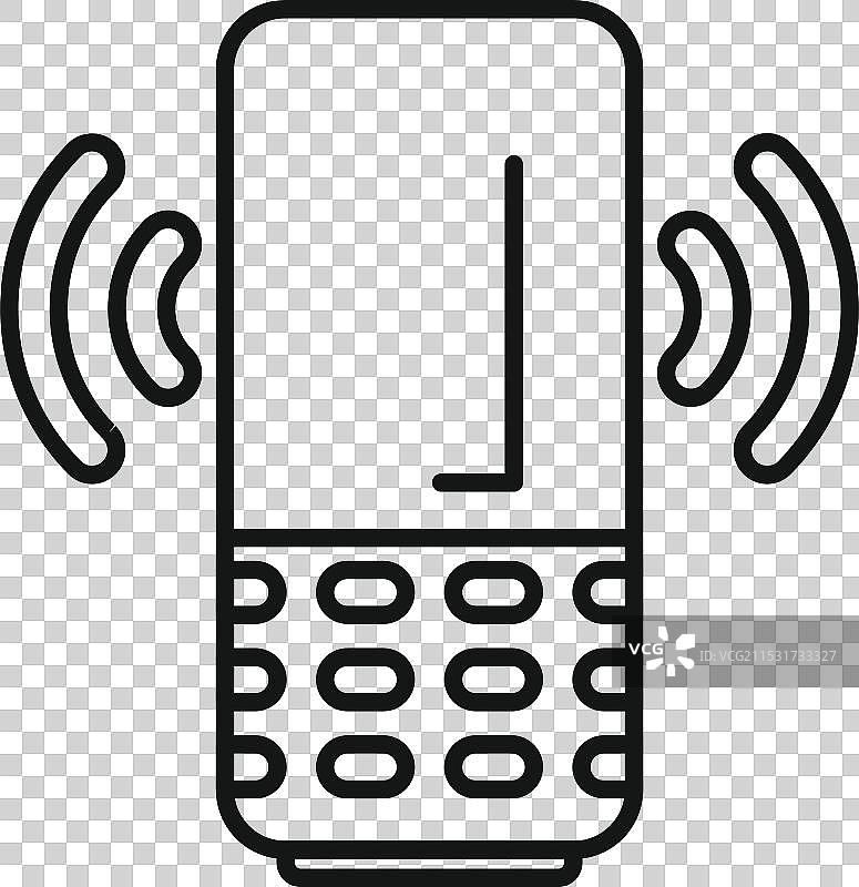 发出声波的手机展示图片素材