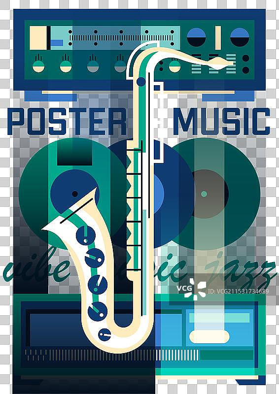 爵士音乐节海报图片素材