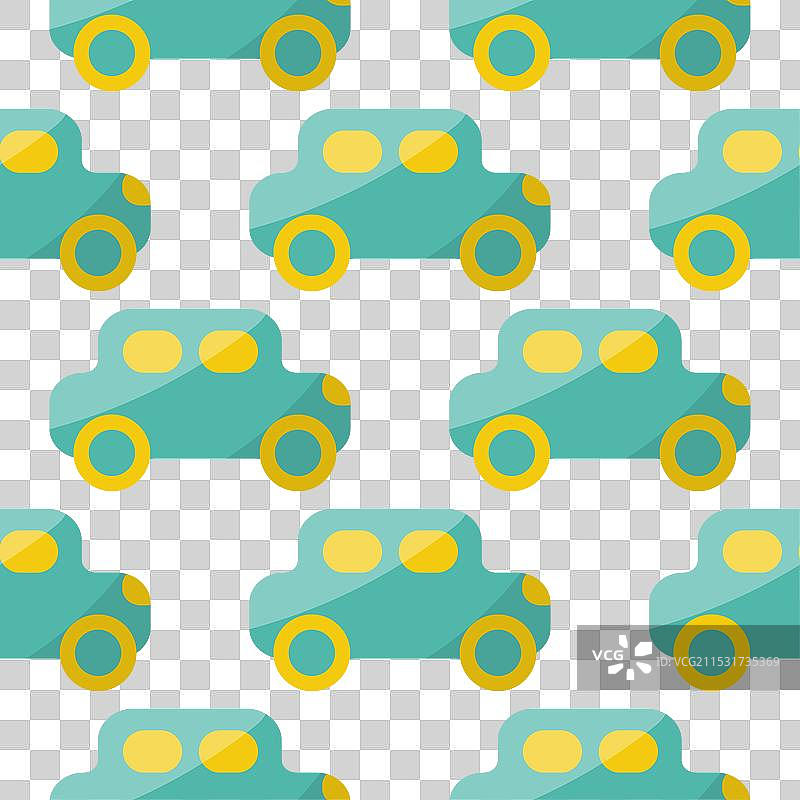 儿童节汽车卡车玩具图案纺织品图片素材