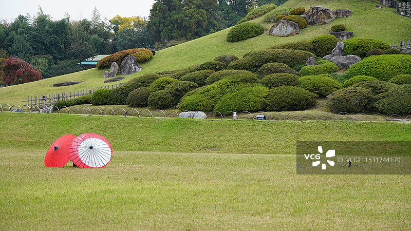 日本冈山后乐园图片素材