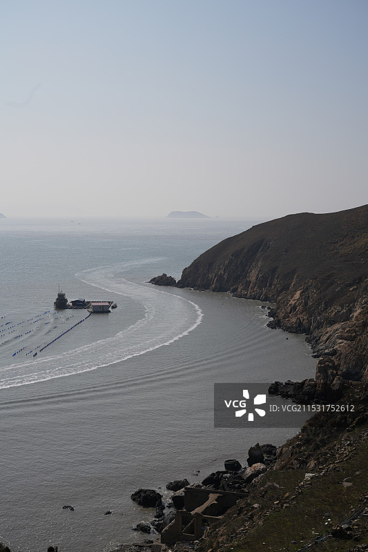 福建四礵列岛的海上风景图片素材