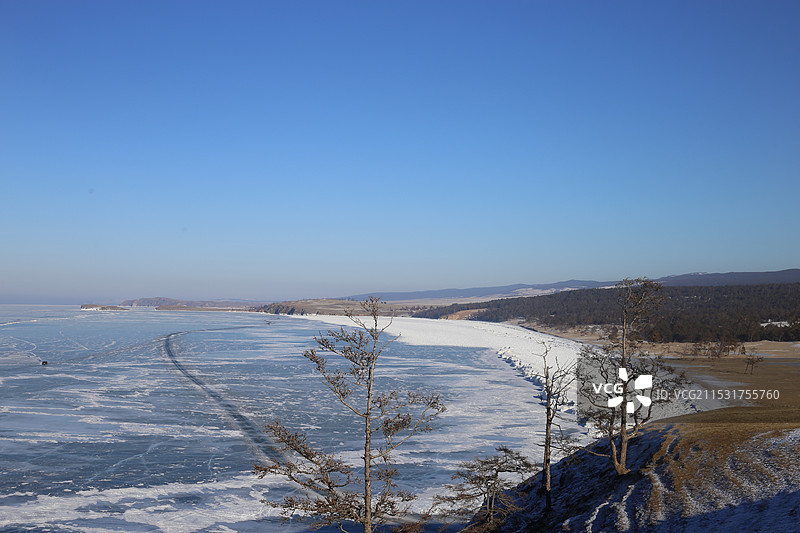 西伯利亚的冬天图片素材