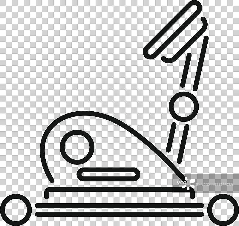 现代跑步机展示健身概念图片素材