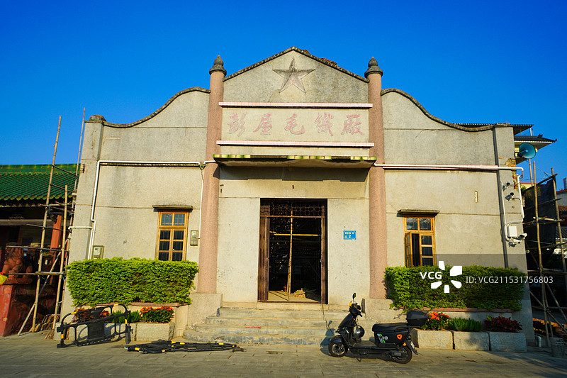 中国广东省东莞市东坑镇彭屋古村落古村之美！图片素材