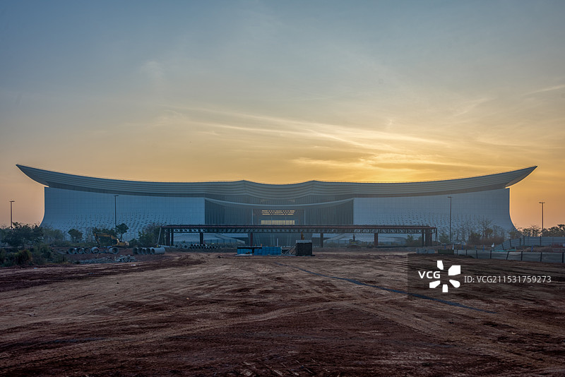 广州南沙国际金融论坛（IFF）永久会址图片素材