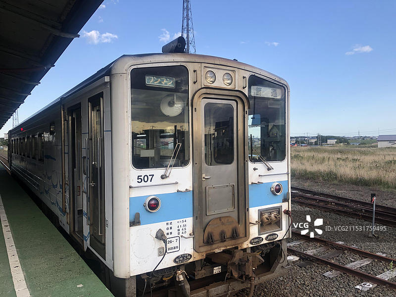 日本最东端根室站景色图片素材