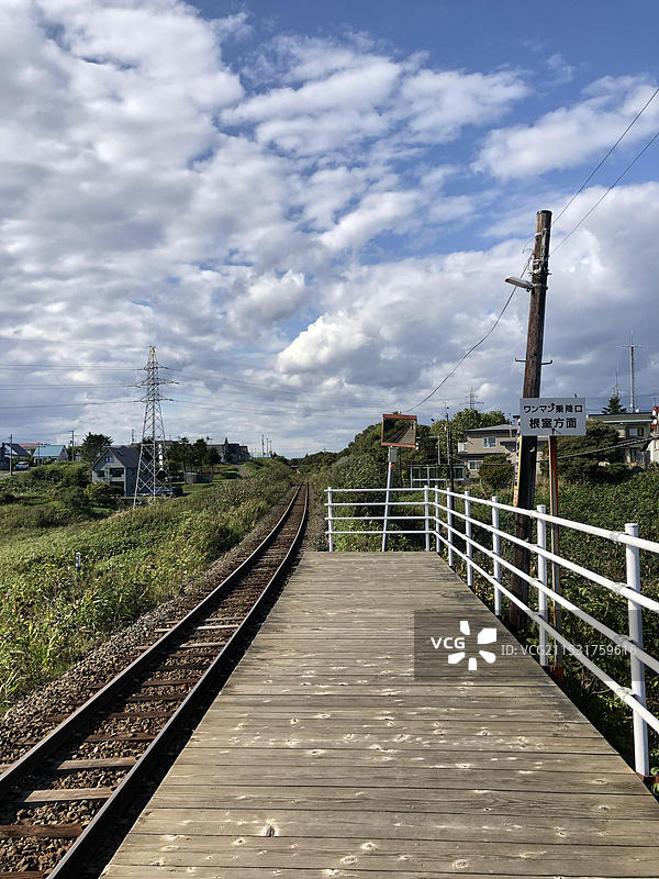 日本最东端根室站景色图片素材