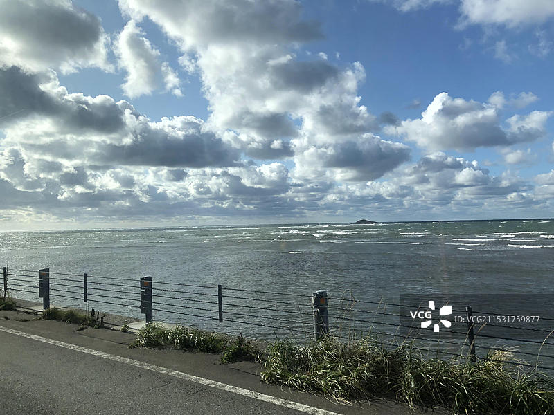 日本最北端稚内市景色图片素材