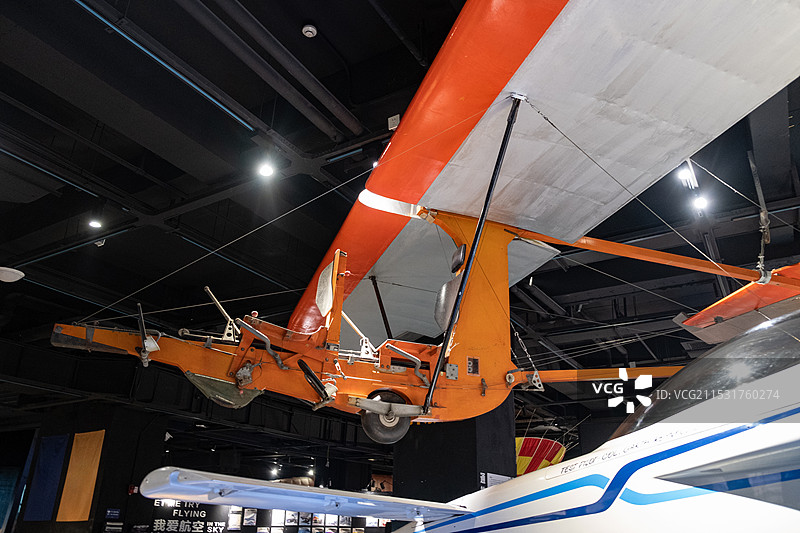 中国沈阳滑翔机制造厂解放-5滑翔机图片素材