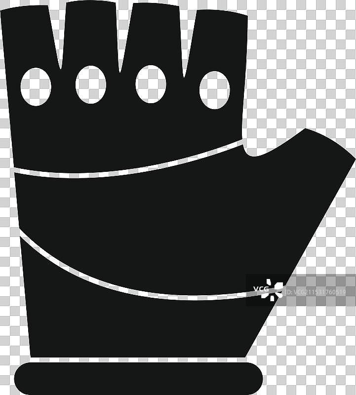 无指手套图标 简约风格图片素材