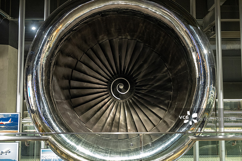 波音737-300航空发动机图片素材