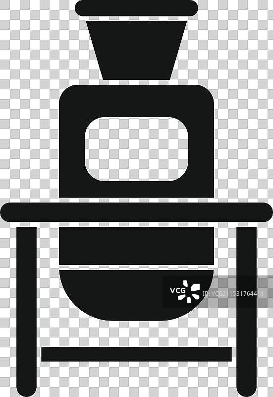 现代生物反应器用于实验室研究和图片素材