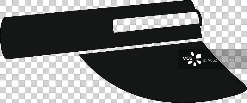 黑色遮阳帽图标，防止阳光照射图片素材