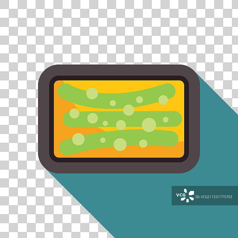 培养皿中显示细菌在培养基上生长图片素材