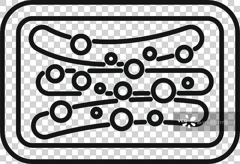 高尔基体细胞器传递蛋白质图片素材