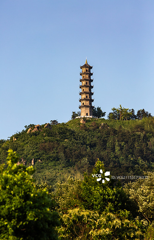 庐江冶父山的图片素材
