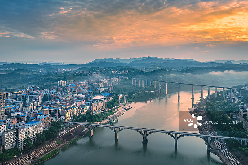 达川区石梯镇图片素材