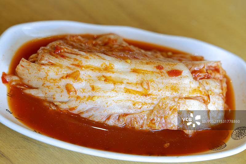 朝鲜族辣白菜图片素材