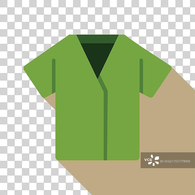 绿色短袖棒球T恤悬挂着图片素材