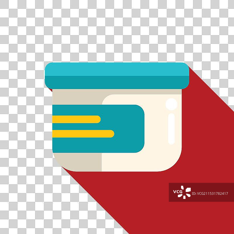 装有面霜的带盖塑料容器图片素材