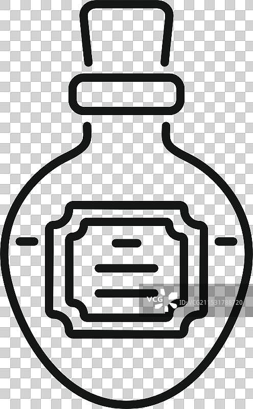 复古玻璃罐，带软木塞，内含图片素材