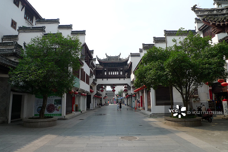 安徽省黄山市歙县徽商故里图片素材