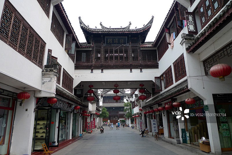 安徽省黄山市歙县徽商故里图片素材