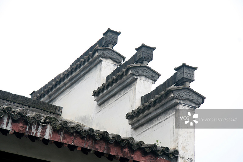 安徽省黄山市歙县徽商故里图片素材