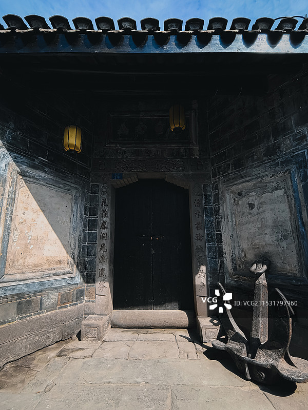 李庄古镇的古建筑，每一处细节都记录着过往的岁月与变迁图片素材